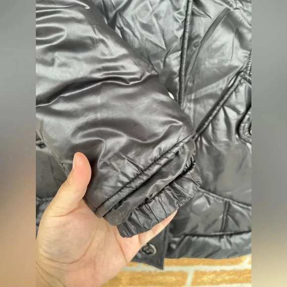 Mackage Black Leather Trim /wool jacket size small - Picture 3 of 17